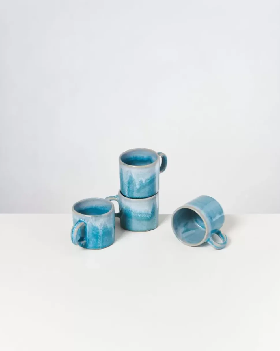 Motel a Miio Cordoama 4Er Set Tasse Klein Aqua| Tassen & Becher