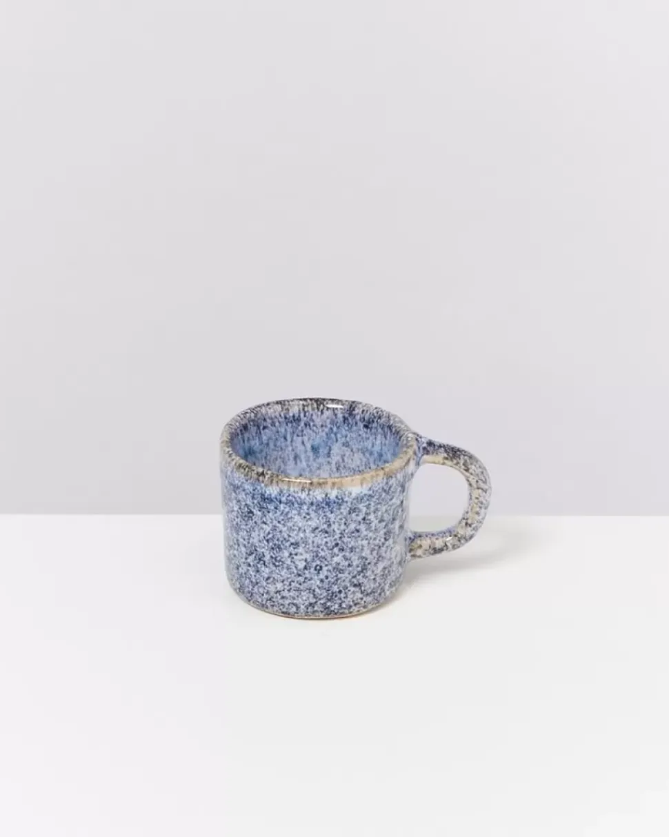 Motel a Miio Cordoama Espressotasse Blau Gesprenkelt| Espressotassen