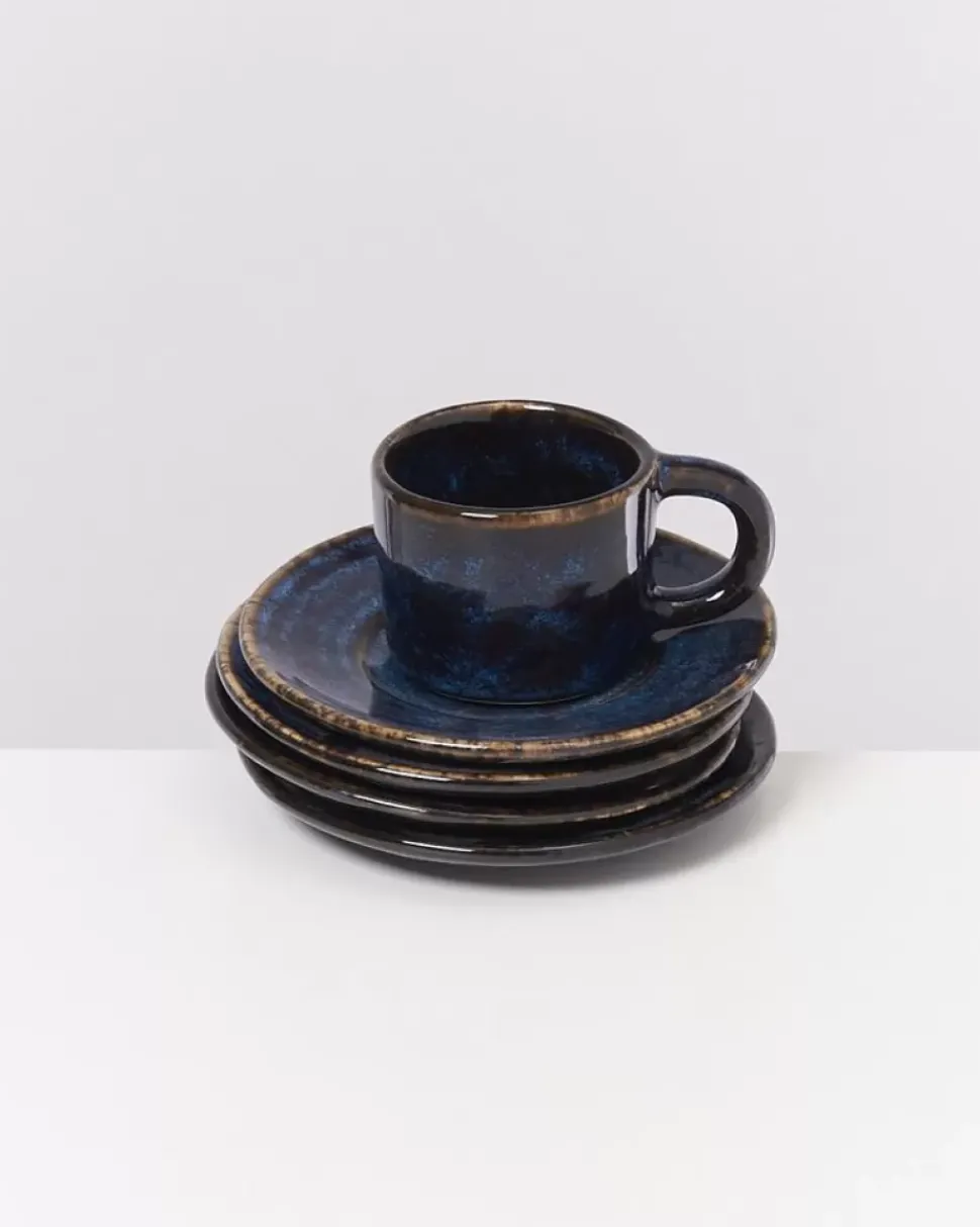 Motel a Miio Cordoama Espresso-Untertasse Dunkelblau| Untertassen