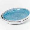 Motel a Miio Cordoama Servierschale Gros Flach Aqua| Servierschalen