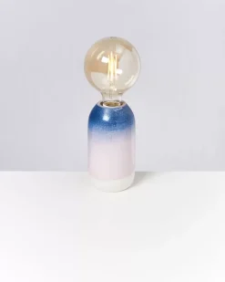 Motel a Miio Farol Lampe Blau Rosa Gesprenkelt| Lampen