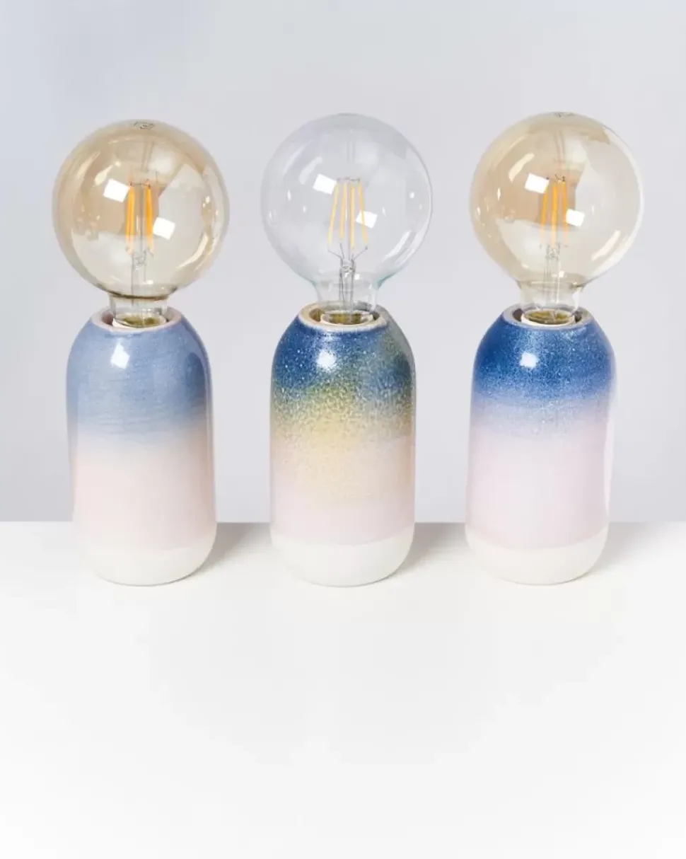 Motel a Miio Farol Lampe Blau Rosa Gesprenkelt| Lampen