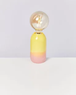 Motel a Miio Farol Lampe Gelb Rose| Lampen