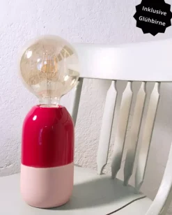 Motel a Miio Farol Lampe Rot Rose| Lampen