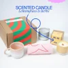 Motel a Miio Geschenkbox - 2 X Coimbra Teetasse & 1 X Duftkerze| Tassen & Becher