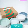 Motel a Miio Geschenkbox - 6 X Cordoama Muslischale| Müslischalen