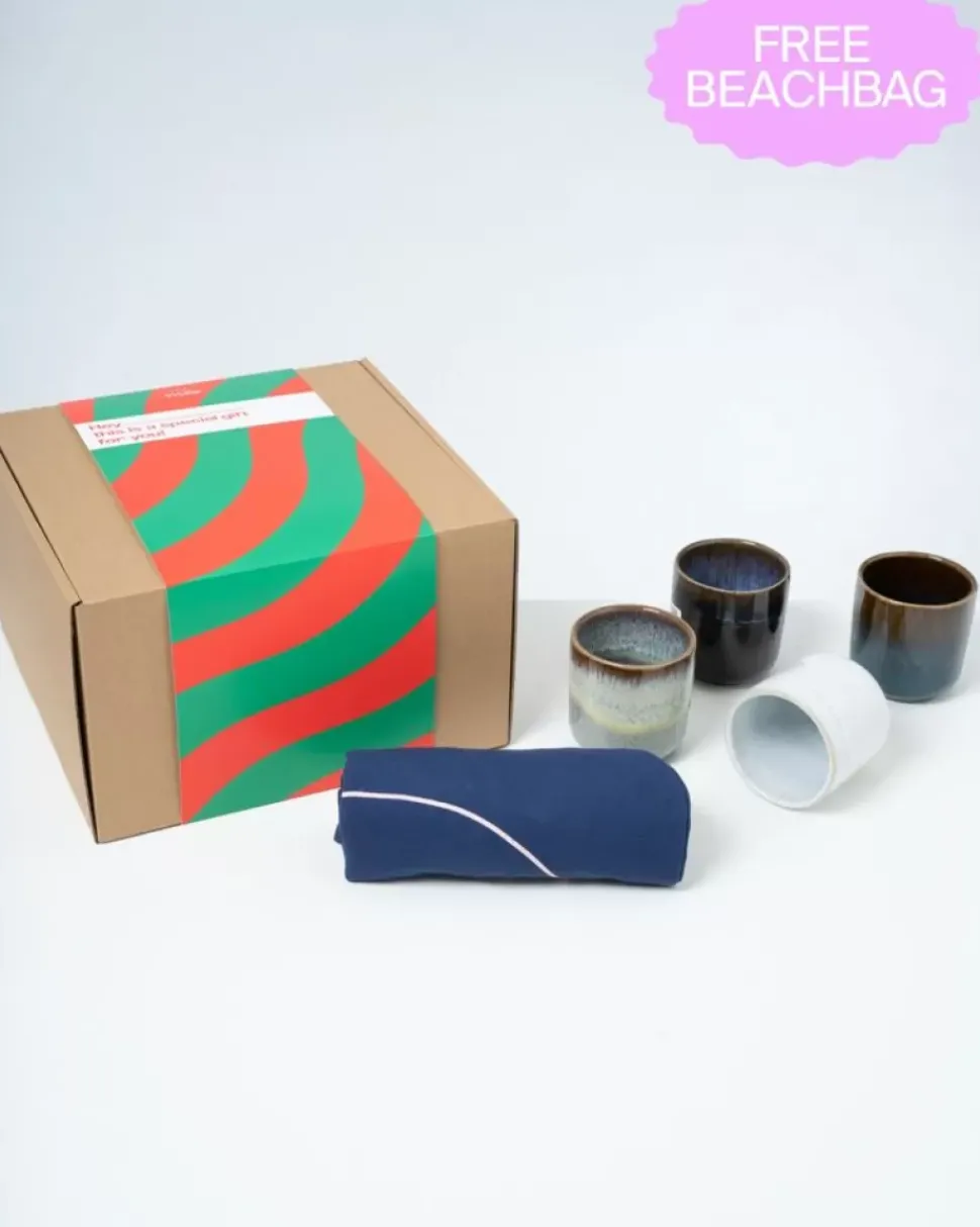 Motel a Miio Geschenkbox - 4 X Melides Becher Klein| Tassen & Becher