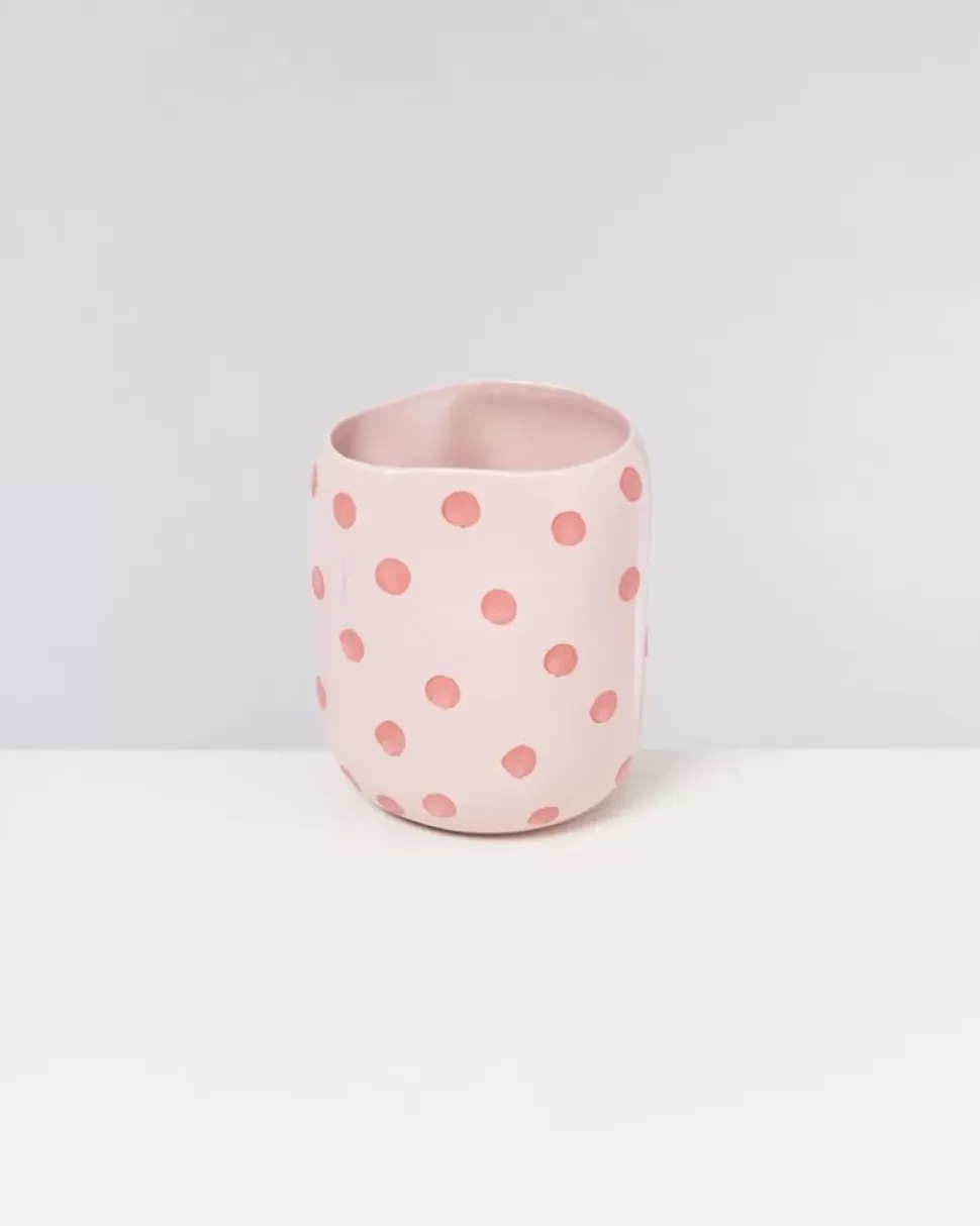 Motel a Miio Joao Vase L Rosa Mit Punkten| Vasen