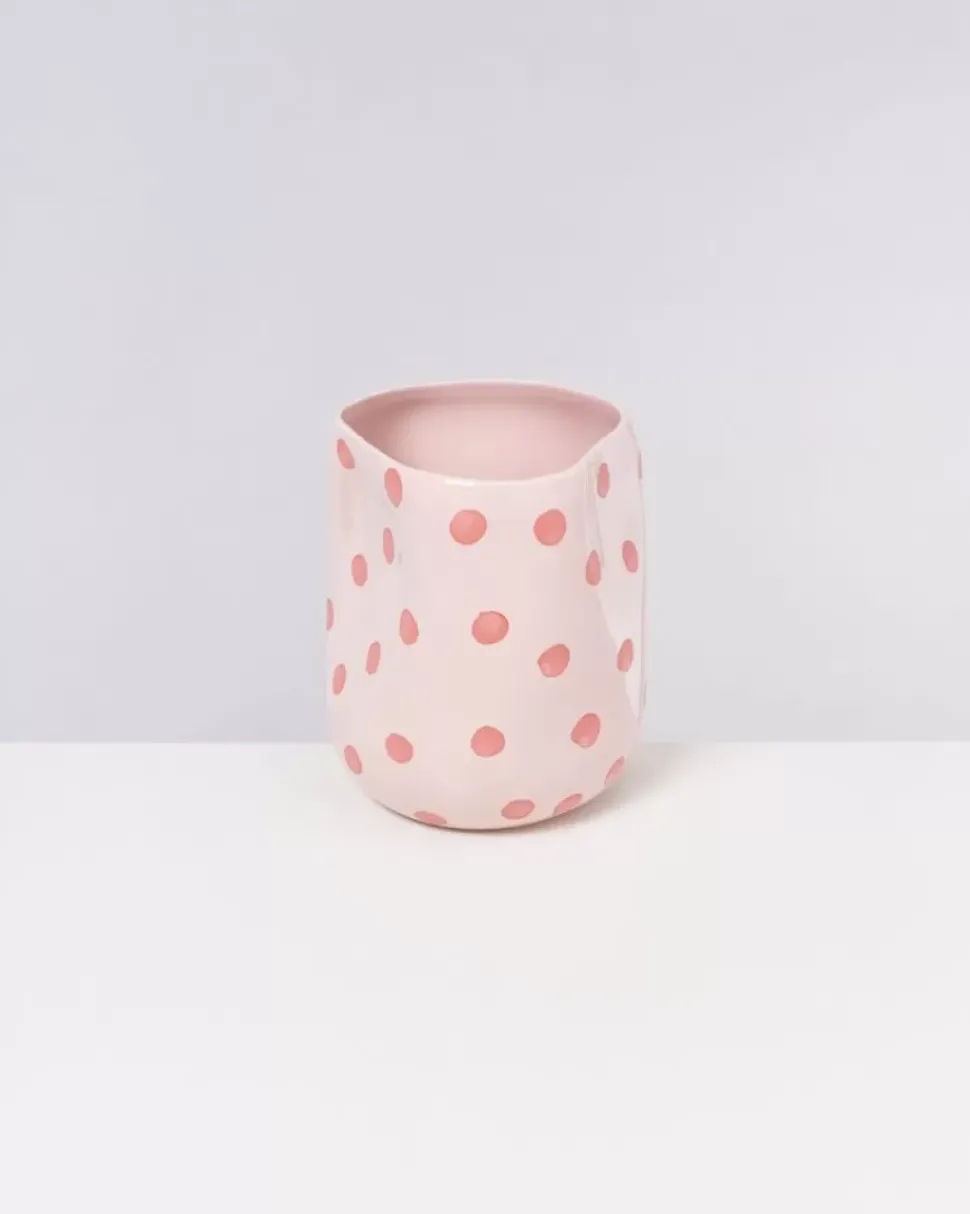 Motel a Miio Joao Vase L Rosa Mit Punkten| Vasen