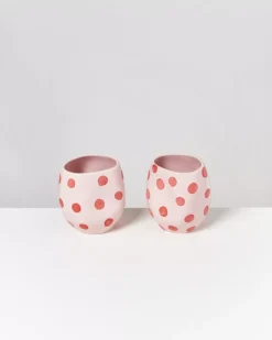 Motel a Miio Joao Vase M Rosa Mit Punkten| Joao M