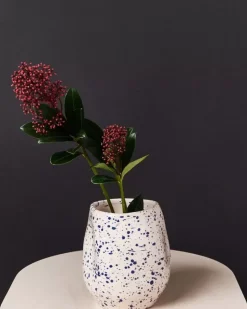 Motel a Miio Joao Vase M Rose Blau Gesprenkelt| Vasen