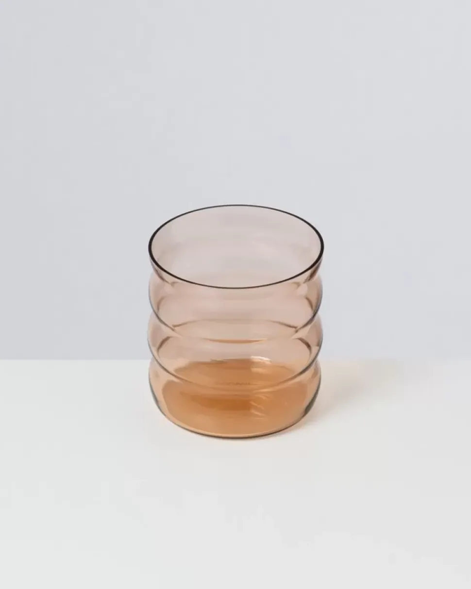 Motel a Miio Joia Glas Bubble Bronze| Gläser