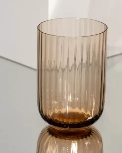 Motel a Miio Joia Glas Riffled Bronze| Gläser