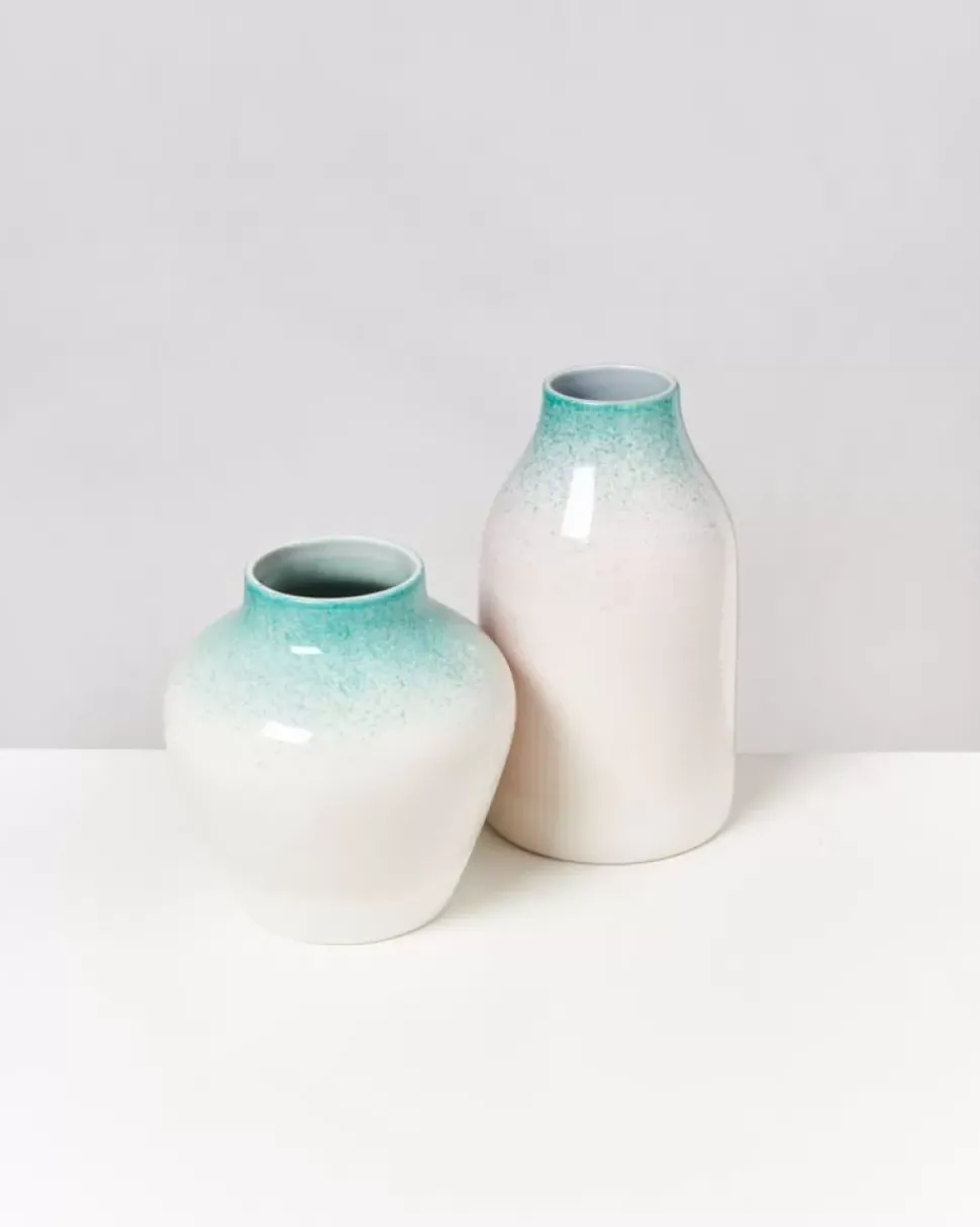 Motel a Miio Madalin Vase Grun Rosa Gesprenkelt| Madalin