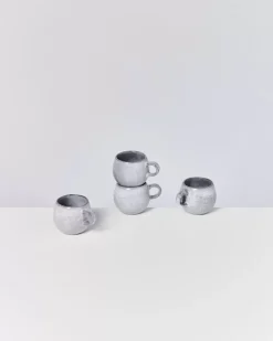 Motel a Miio Mae 4Er Set Espressotasse Grau| Tassen & Becher Sets