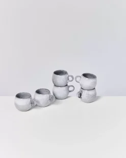 Motel a Miio Mae 6Er Set Espressotasse Grau| Tassen & Becher Sets