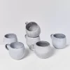 Motel a Miio Mae 6Er Set Tasse Gros Grau| Tassen & Becher