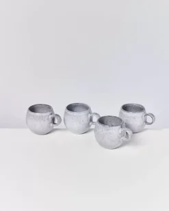 Motel a Miio Mae 4Er Set Tasse Klein Grau| 4 Teilige Sets