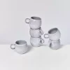 Motel a Miio Mae 6Er Set Tasse Klein Grau| 6 Teilige Sets