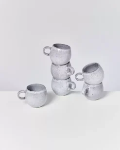 Motel a Miio Mae 6Er Set Tasse Klein Grau| 6 Teilige Sets
