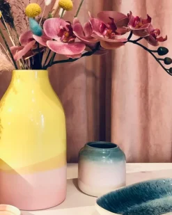 Motel a Miio Marisa Vase Gelb Rose| Marisa
