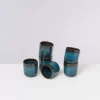Motel a Miio Melides 6Er Set Becher Klein Oceanblue| 6 Teilige Sets