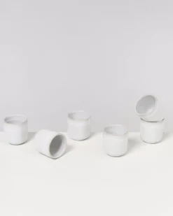 Motel a Miio Melides 6Er Set Becher Klein White| Tassen & Becher