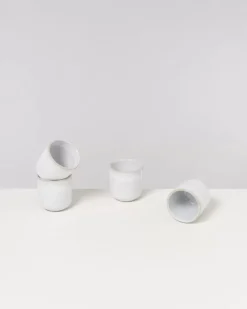 Motel a Miio Melides 4Er Set Becher Klein White| Tassen & Becher Sets