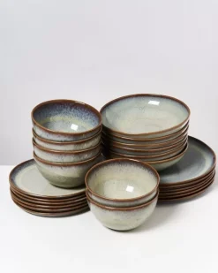 Motel a Miio Melides Forest Brown - 24 Teiliges Set| Geschirr Sets