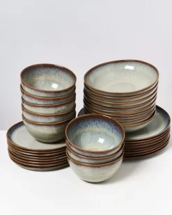 Motel a Miio Melides Forest Brown - 32 Teiliges Set| Geschirr Sets