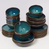 Motel a Miio Melides Oceanblue - 40 Teiliges Set| Geschirr Sets