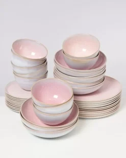 Motel a Miio Melides Rose - 40 Teiliges Set| Geschirr Sets