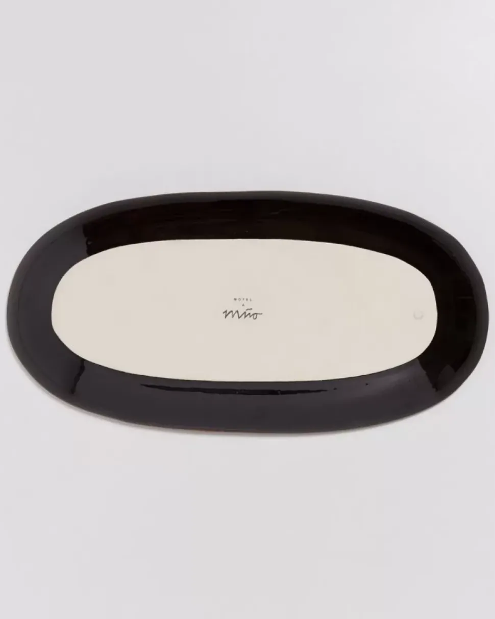 Motel a Miio Melides Servierplatte L Black Scope| Servierplatten