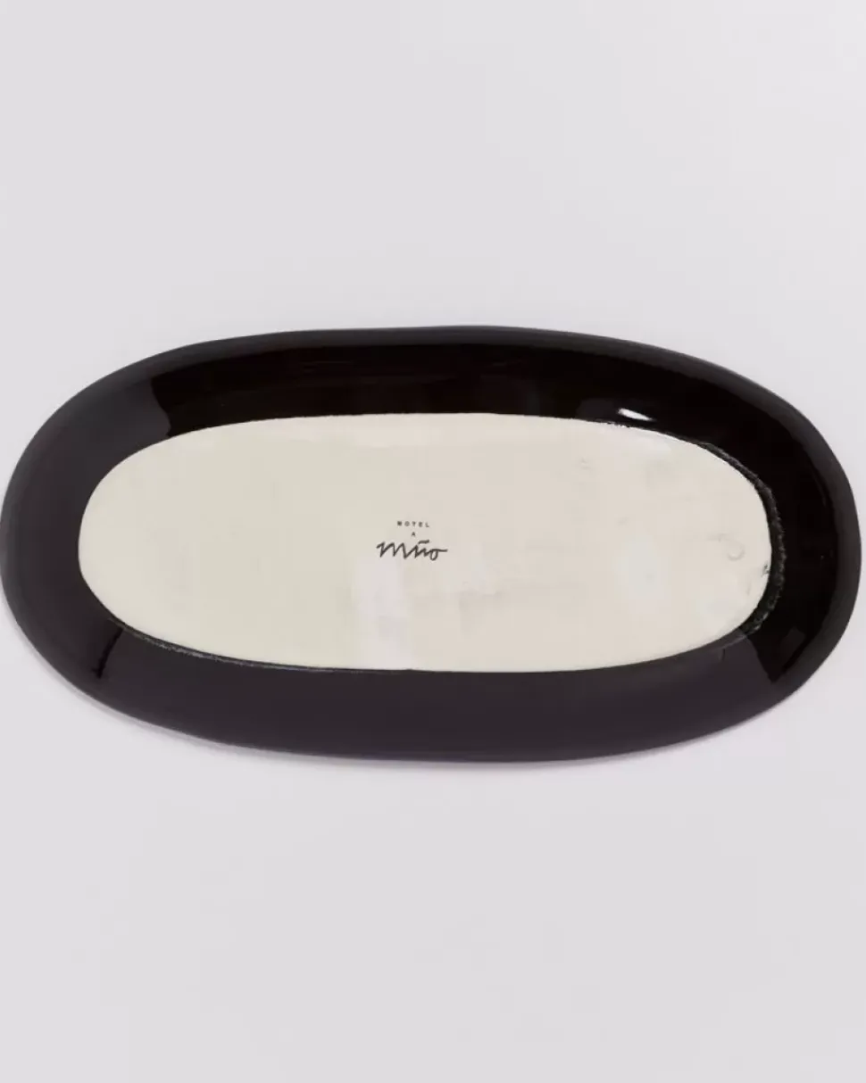 Motel a Miio Melides Servierplatte L Deepseablue| Servierplatten