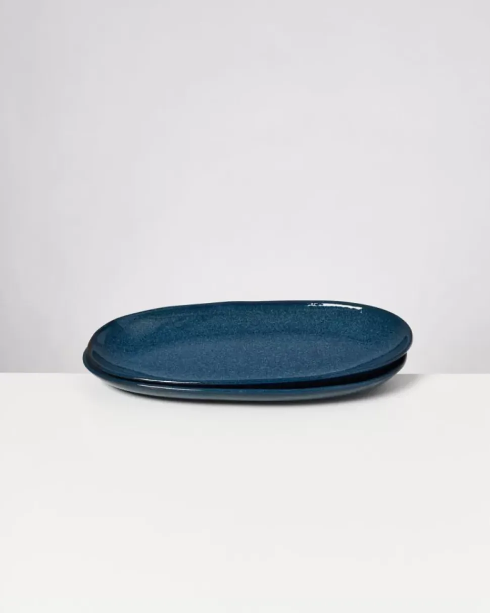 Motel a Miio Melides Servierplatte L Navygreen| Servierplatten