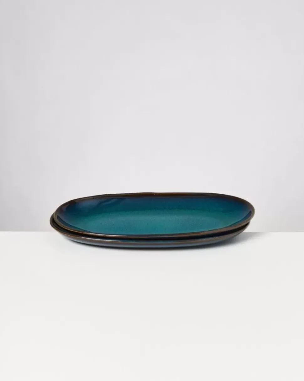 Motel a Miio Melides Servierplatte L Oceanblue| Servierplatten