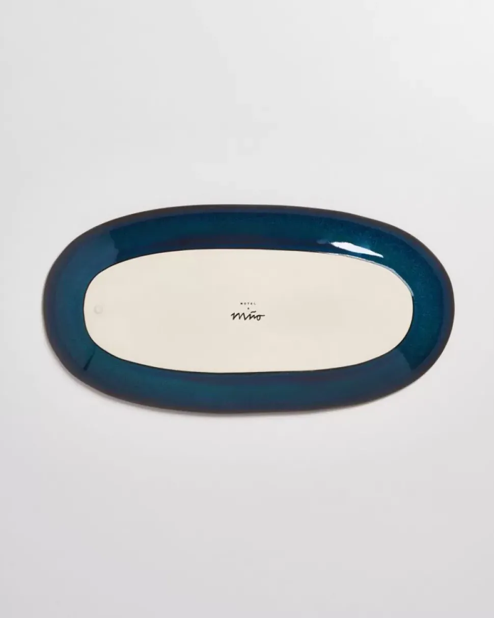 Motel a Miio Melides Servierplatte L Oceanblue| Servierplatten