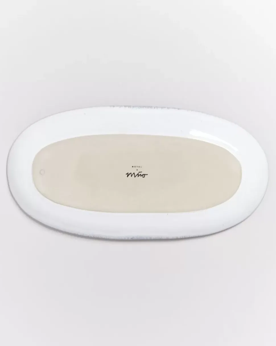 Motel a Miio Melides Servierplatte L Stoneblue| Servierplatten