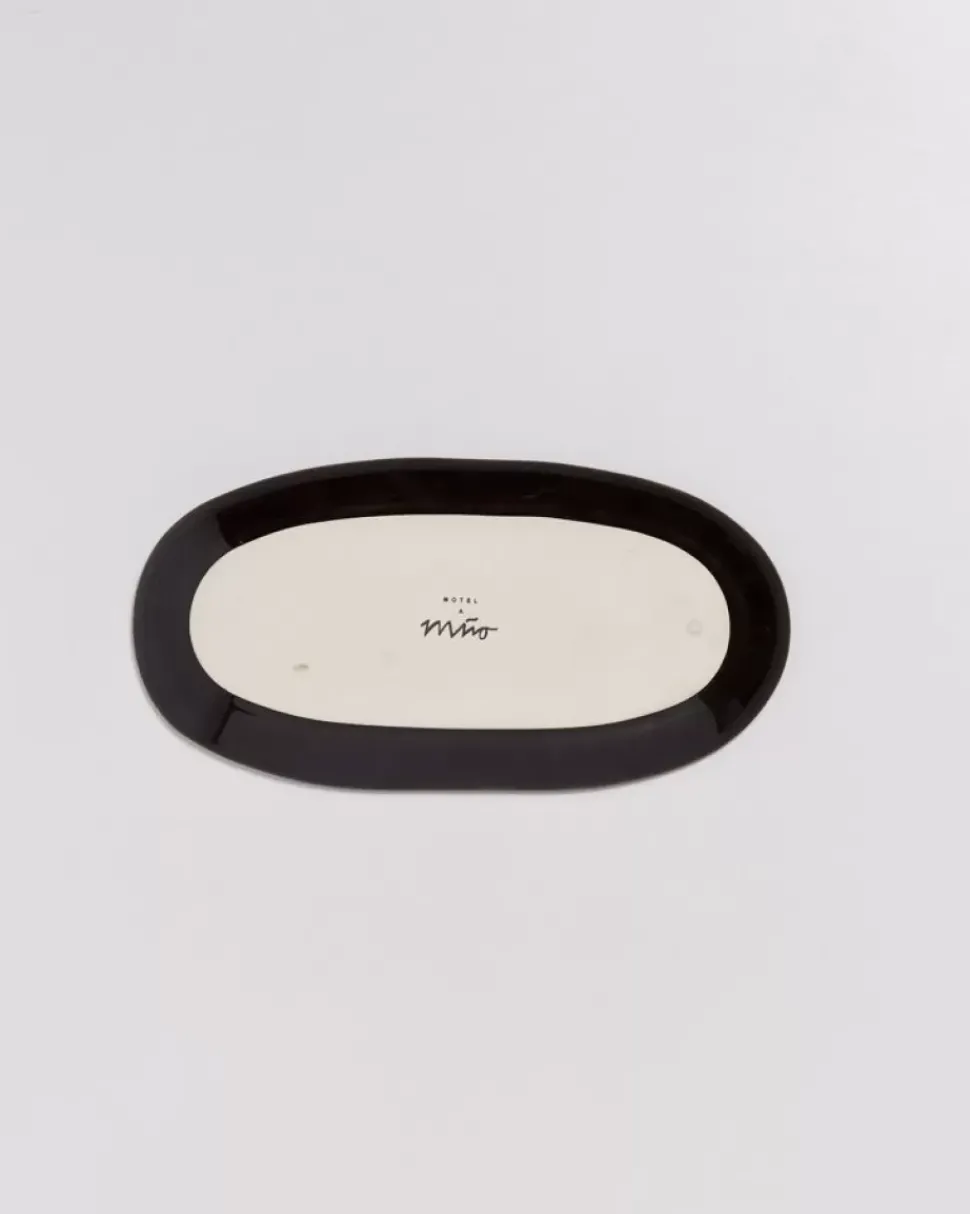 Motel a Miio Melides Servierplatte M Black Scope| Servierplatten