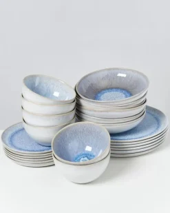 Motel a Miio Melides Stoneblue - 24 Teiliges Set| Geschirr Sets