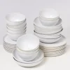 Motel a Miio Melides White - 40 Teiliges Set| Geschirr Sets
