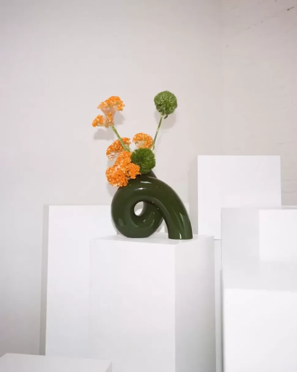 Motel a Miio X Ju Schnee Viparita Vase L Grun| Motel A Miio X Ju Schnee
