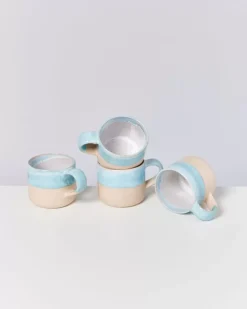 Motel a Miio Nodoa 4Er Set Tasse Blue Dipped| Tassen & Becher