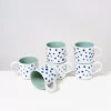 Motel a Miio Nodoa 6Er Set Tasse Mint Mit Punkten| Tassen & Becher