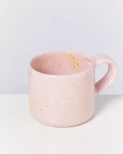 Motel a Miio Nodoa 6Er Set Tasse Rosa Gesprenkelt| 6 Teilige Sets