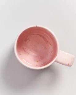 Motel a Miio Nodoa 4Er Set Tasse Rosa Gesprenkelt| Tassen & Becher Sets