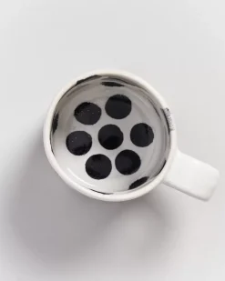 Motel a Miio Nodoa 4Er Set Tasse Schwarze Punkte| Tassen & Becher Sets