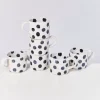 Motel a Miio Nodoa 6Er Set Tasse Schwarze Punkte| Tassen & Becher