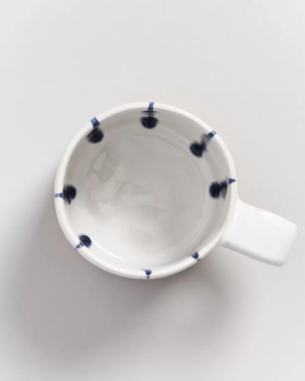 Motel a Miio Nodoa Tasse Weis Blau| Große Tassen