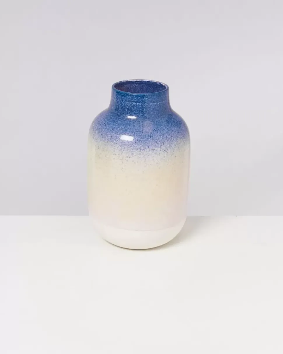 Motel a Miio Nuno Vase L Blau Rosa Gesprenkelt| Vasen